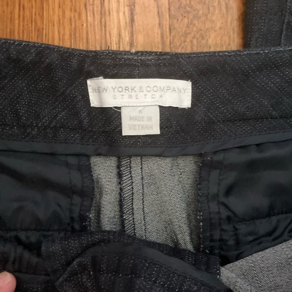 🌇Heather Gray Pinstripe Professional Slacks - Picture 3 of 4